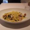 イタリア料理: パスタ・ランチ - イカとオリーブのスパゲッティ @Trattoria Mio Posta.横浜中華街