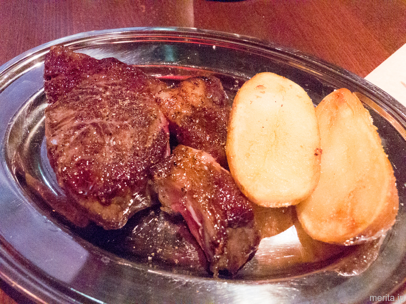 45日熟成オーストラリア産リブロース (45 Days Aging Aussie Beef rib-eye Steak) @ロティスリー・アルティザン.馬車道.横浜