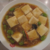 土鍋: 蟹粉豆腐 (カニ肉と豆腐の煮付け) @東園.横浜中華街