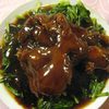 上海料理: 蜜汁蹄膀 (すね肉の上海風煮込み) @新天地.横浜中華街