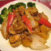 上海料理: クリと若鶏の煮込みカレー風味 @四五六菜館別館.横浜中華街