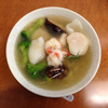 ランチ: 海鮮麺 (不老長寿の海鮮スープ麺) @隆蓮.横浜中華街