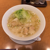葱油叉焼麺: 蝦雲呑 (エビワンタン) @隆蓮.横浜中華街