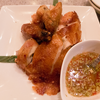 夏: 広東式若鶏のパリパリ焼き@一楽.横浜中華街