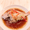 清蒸鮮魚: 鮮魚のネギ生姜蒸し @華錦飯店.横浜中華街