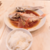 市場通り: 鮮魚のネギ生姜蒸し @華錦飯店.横浜中華街