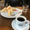 コーヒー: モーニング・セット B @CHILLULU COFFEE.横浜中華街