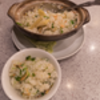 煲仔飯: 桜海老と春野菜の土鍋ご飯 山椒風味 @一楽.横浜中華街