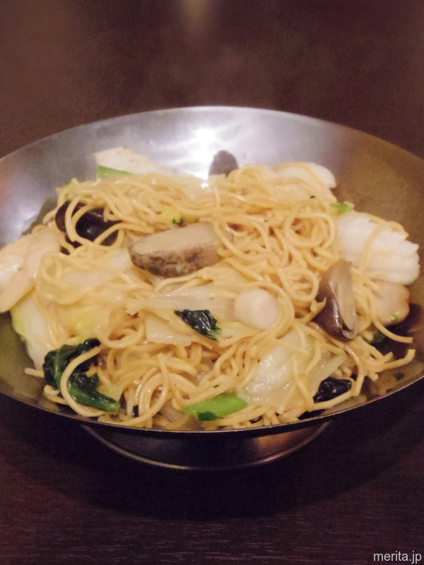 台湾式海鮮炒麺 (台湾風海鮮塩やきそば) @許厨房.横浜中華街