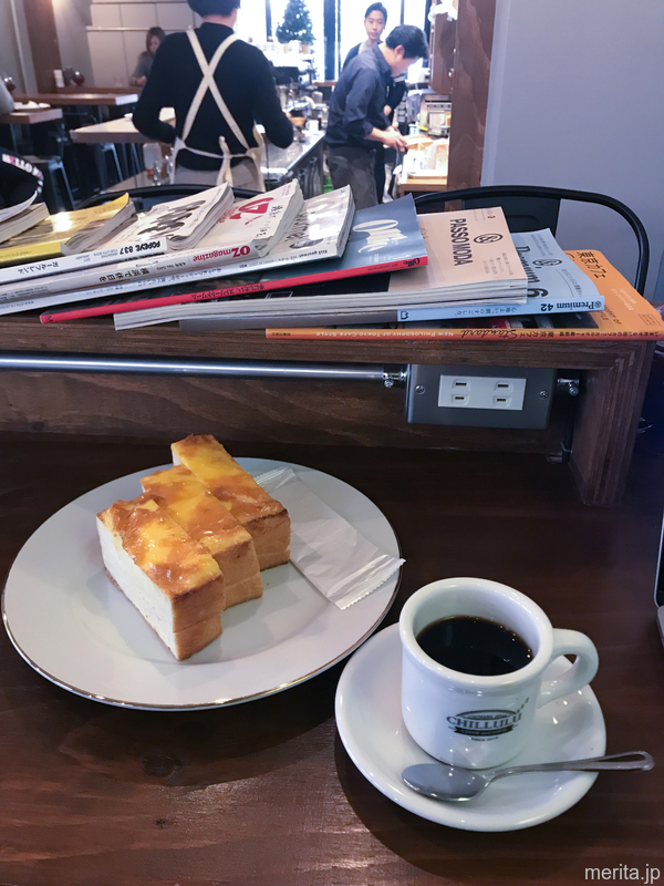 コーヒー + 特製 厚切りチーズトースト @CHILLULU COFFEE.横浜中華街